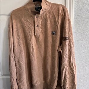 Men's Tan Long Sleeve Shirt